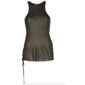Ann Demeulemeester sleeveless top bronze